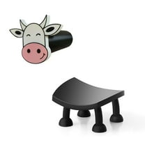 Cute Cow Shape Toilet Paper Holder Freestanding Storage Roll Animal Decoration