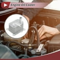 thumbnail image 2 of Enfriador de Aceite del Motor Unique Bargains para Ford Focus 1999-2005 Enfriador de Aceite de Transmisión No. 2M5Q6B624BC Aleación de Aluminio Tono Plateado 1 Pcs, 2 of 6