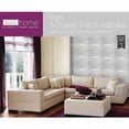 thumbnail image 2 of Achim Donny Osmond Home 3D Self Adhesive Wall Tiles, Logs, 2 of 4