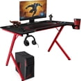 thumbnail image 1 of Escritorio Gamer Metalico Audiotek Mesa Portavasos Soporte Audifonos 120 x 76 x 76 cm, 1 of 6