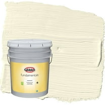 Glidden Fundamentals Lotus Flower / Yellow Flat Interior Paint, 5 Gallon