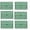 Green, variant on 6PC Adjustable Tree Trunk Protector for Saplings, Reusable Plant Guard Cover for Trees and Shrubs Splicable Tree Guard for Garden and Landscaping Protection,Brown