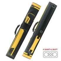 CRICAL pool cue case with 6 Holes Bag, 2x4 Pool Cue Case for Billiard Cue Accessories