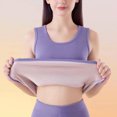 thumbnail image 4 of Winter Women Thermal Vest Seamless Velvet Fast Temperature Lock Round Neck Slim Fit Elastic Sleeveless Inner Wear Bottoming Tank Top, 4 of 8