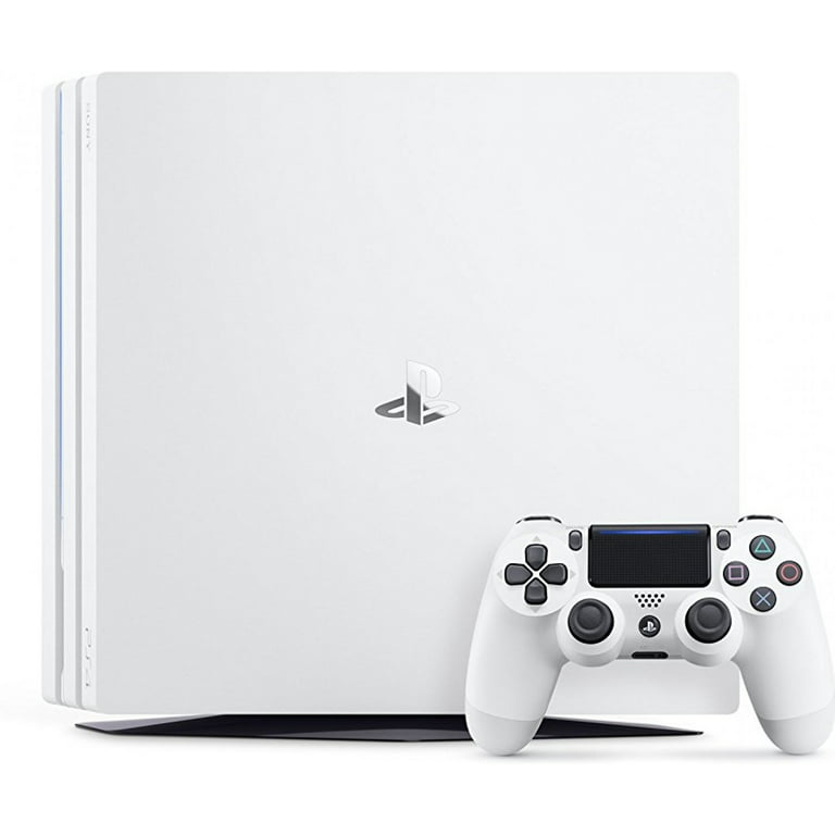 Sony PlayStation 4 Pro 1TB Gaming Console, Glacier White, CUH-7215B System -