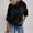 Black, variant on Fuzzy Fleece Hoodie for Women Oversized Sherpa Pullover Sweatshirt Thermal Sweater Winter Outerwear Fluffy Teddy Coat
