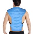 thumbnail image 1 of shiyou-Large Ice Pack for Shoulder and Back with Straps, Reusable Full Back Ice Pack Wrap Cold Compression Therapy for Discomfort and Fatigue Relief, Post-workout Recovery, 1 of 4