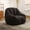 Dark Gray + Teddy + Foam+3, variant on YANGXUN Green Teddy Plush Pre-Filled Bean Bag Chair with Memory Foam Ergonomic Lazy Sofa Lounger for Dorm Apartment Living Room