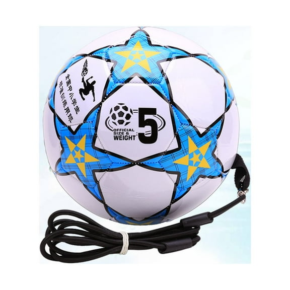 Homoyoyo Kids Soccer Training Equipment Set Black Flexible with Attractive Design for Youth Practice