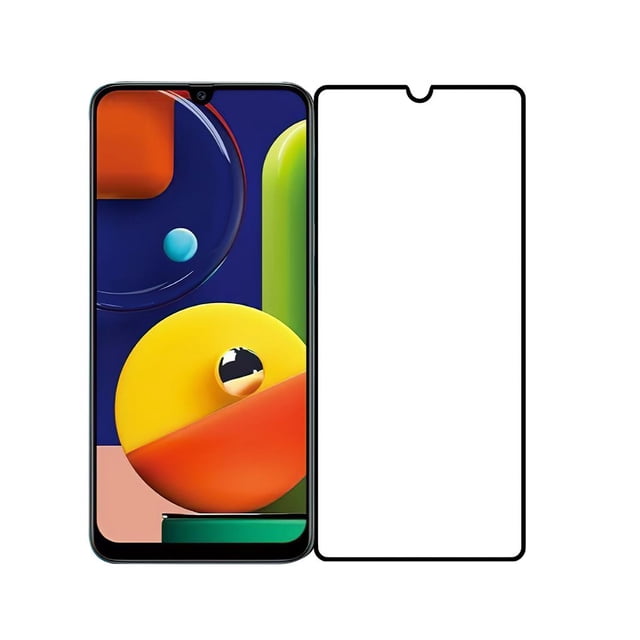 Protector De Pantalla De Vidrio Templado Para Teléfono Móvil 9D, Película Templada Transparente Resistente A Los Arañazos Para Samsung A50 Monstrate EL009565-00