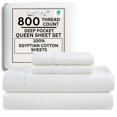 thumbnail image 1 of Juego de Ropa de Cama CHATEAU HOME 800 Hilos Algodón Egipcio Queen, 1 of 9
