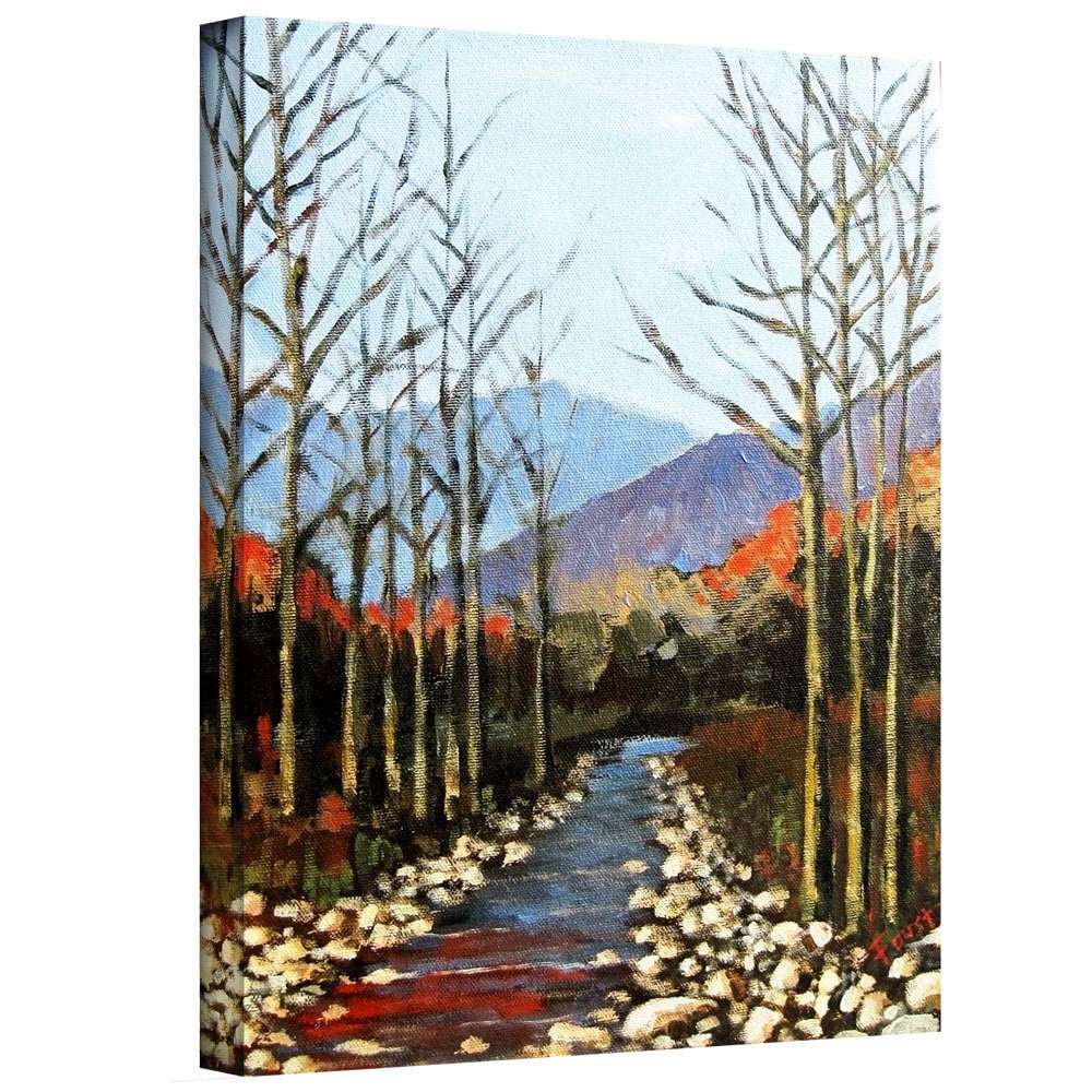 ArtWall Gene Foust "Autumn Rising" Gallery-Wrapped Canvas Art