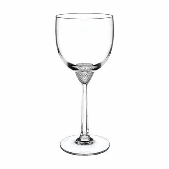 Villeroy & Boch Octavie Claret, 9.5 oz, Crystal Glass, Transparent