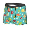 thumbnail image 2 of Wukai Mushrooms Print Men’s Underwear Breathable Boxer Briefs,&nbsp;Moisture Wicking & Breathable-XX-Large, 2 of 7
