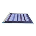 thumbnail image 2 of Ahgly Company Machine Washable Indoor Rectangle Persian Blue Traditional Area Rugs, 3' x 5', 2 of 4