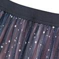 thumbnail image 5 of Tanhomme Tulle Skirts for Women Long Length Tutu Fairy Tiered Skirt A Line Mesh Elastic Waist Skirts Fashion Women Summer Gradient Color Tulle Skirt High Waist Pleated Long Female Tutu Skirts, 5 of 7