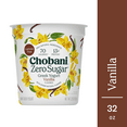 thumbnail image 2 of Chobani Zero Sugar Non-Fat Greek Yogurt Vanilla 32 oz Tub, 2 of 10