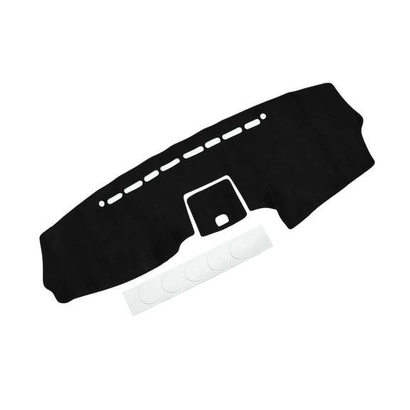 Unique Bargains Dash Cover for Hyundai Santa Fe Non-Slip Dash Cover Mat | Front Dash Cover Mat Black 1Pcs