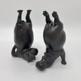 thumbnail image 4 of Mosey Hippopotamus Bookends Funny Book Organizers Clumsy Hippo Bookends Heavy Resin Bookend Holders Notebook Stand for Farmhouse Modern Decor Fun for Book, 4 of 8