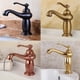 thumbnail image 3 of Grifo Mezclador Para Lavabo Con Giratorio Para Lavabo De De Un Orificio Negro, 3 of 9