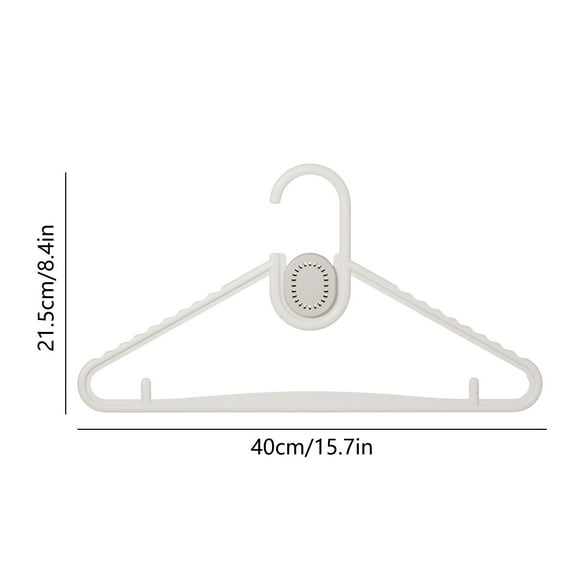 Rkxzt Plastics Hanger,Non-Slip Fragrance Diffuser Hanger with Hooks for Clothes Space Saving Garment Rack White Pink Khaki Green Plastic