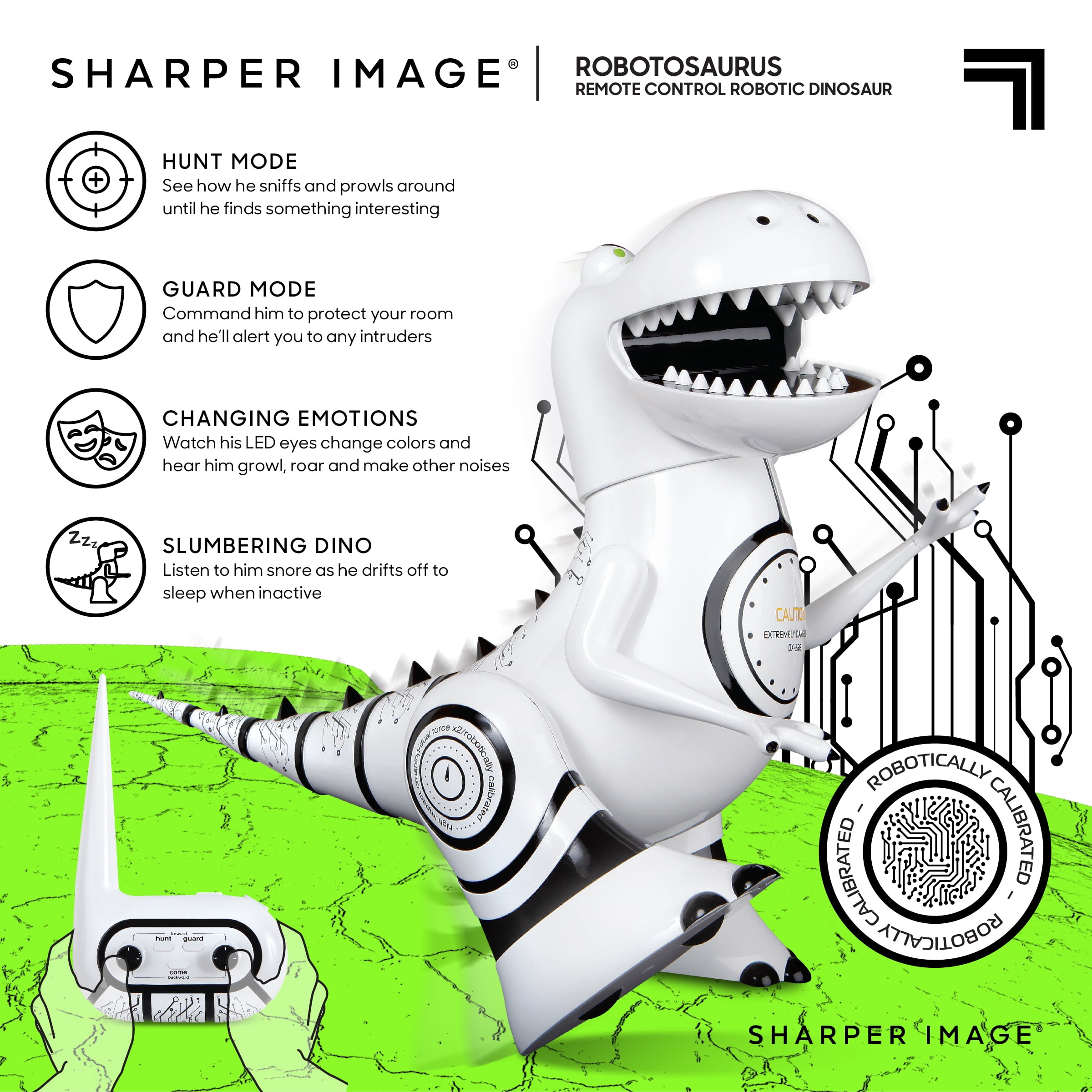 Sharper image dinosaur robot charger 2025