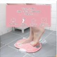 thumbnail image 3 of Silicone Shower Foot Scrubber Back Brush Massager Clean Bathroom Non Slip Bath, Back Scrubber, 3 of 5