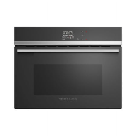 Fisher & Paykel OM24NDB1 Convection Speed Oven 24", Black / Stainless Steel