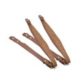 thumbnail image 1 of 1 Pair Leather Accordion Straps Straps Belts Set Instruments Accessory Brown, 1 of 7