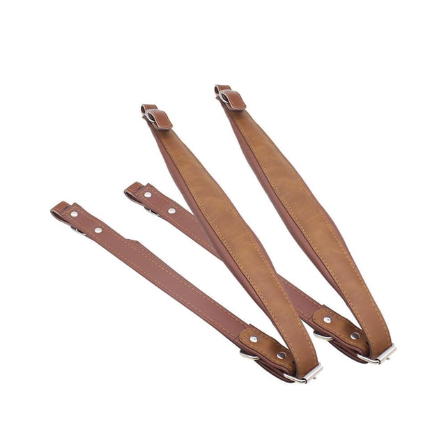 1 Pair Leather Accordion Straps Straps Belts Set Instruments Accessory Brown