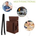 thumbnail image 4 of LEEYNEER Carpenter Tool Belt Storage Bag Utility Pouches Construction Portable Kit Type Man Chemical Fiber, 4 of 6