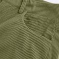 thumbnail image 4 of TRUBKH Corduroy Pants Women Straight Leg Pants Women Womens Cargo Pants with Pockets Vintage Pants Plus Size Cargo Pants Barrel Pants Women Corduroy Pants Green Xl, 4 of 7