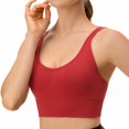 thumbnail image 4 of Sujetador Deportivo de Yoga para Mujer con Escote en U Y Almohadillas Removibles ANGGREK Otros, 4 of 6