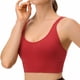 thumbnail image 4 of Sujetador deportivo circunferencia inferior ancha en forma de X correa cruzada sujetador elástico de yoga escote en U para bailar ANGGREK Otros, 4 of 6
