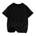 thumbnail image 4 of Wolfast Cadeaux de la Saint-Valentin pour Enfants Filles Garçons Filles Mode Mignon Couleur Unie Col Rond Imprimé Cœur Manches Courtes Haut Cadeaux de la Saint-Valentin pour Enfants Garçons, 4 of 9