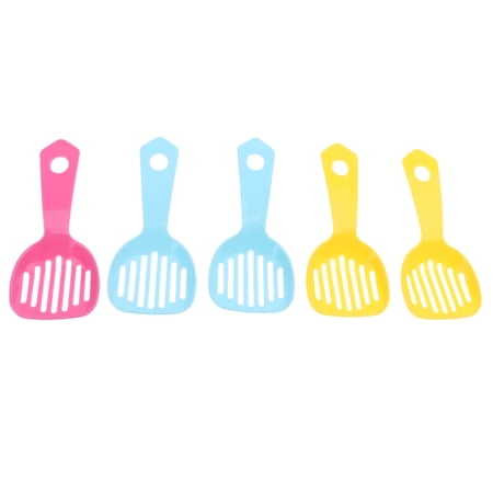 5Pcs Pet Hamster Gerbille Scooper Poo Shovel Bath Shovel