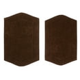 thumbnail image 4 of Home Weavers Waterford Collection 100% Cotton Non-Slip Bathroom Rug Set Machine Washable Bath Rug-21"x34", Bathroom Rug- 24"x40", Chocolate Color 2 Piece Bath Rug set, 4 of 8