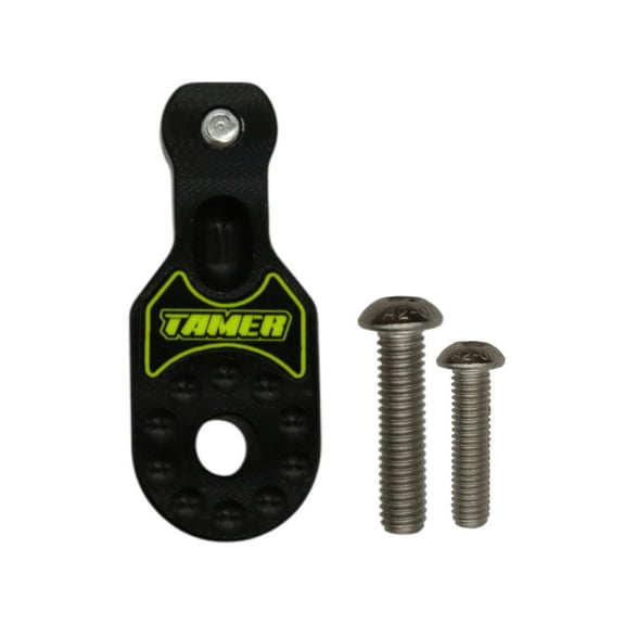 Tamer MX FGB-401 Fork Guard Bracket – Black CNC Aluminum Dirt Bike Holeshot Device Reinforcement – Strengthens Fork Guard Mounting – Patented Design – Made in USA for Motocross & Off-Road