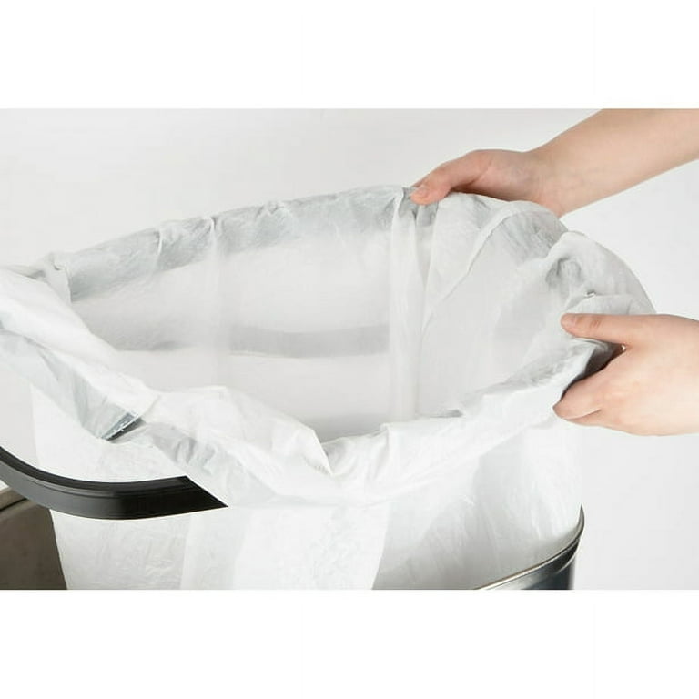 Maintenance Warehouse® 13 Gal 0.9 Mil Low-Density Trash Bag (White)  (200-Pack)