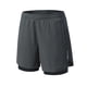 thumbnail image 1 of Pantalones Cortos para Hombre con Bolsillos de Cremallera Bandaje de Color Sólido Cintura Elástica Casual Bottoms de Moda Pantalones Cortos para Hombre Cintura Elástica, 1 of 4
