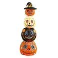 thumbnail image 4 of 4 figuras de calabaza para decoración de Halloween, estatuas del Día de los Muertos, esculturas para fiestas navideñas, adornos de mesa., 4 of 8