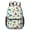 Dinosaur and Volcano-2, variant on Dinosaur and Volcano White Pattern 17" School Backpacks for Teens,Waterproof Oxford Fabric,S-Shape Padded Straps for School,Travel,Hiking,Camping