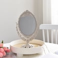 thumbnail image 3 of Eease Antique Makeup Mirror with Stand - Double Sided Tabletop Cosmetic Mirror, 3 of 6