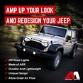thumbnail image 3 of American Modified Front Gladiator Grille Compatible with 07-18 Jeep Wrangler JK, 3 of 11