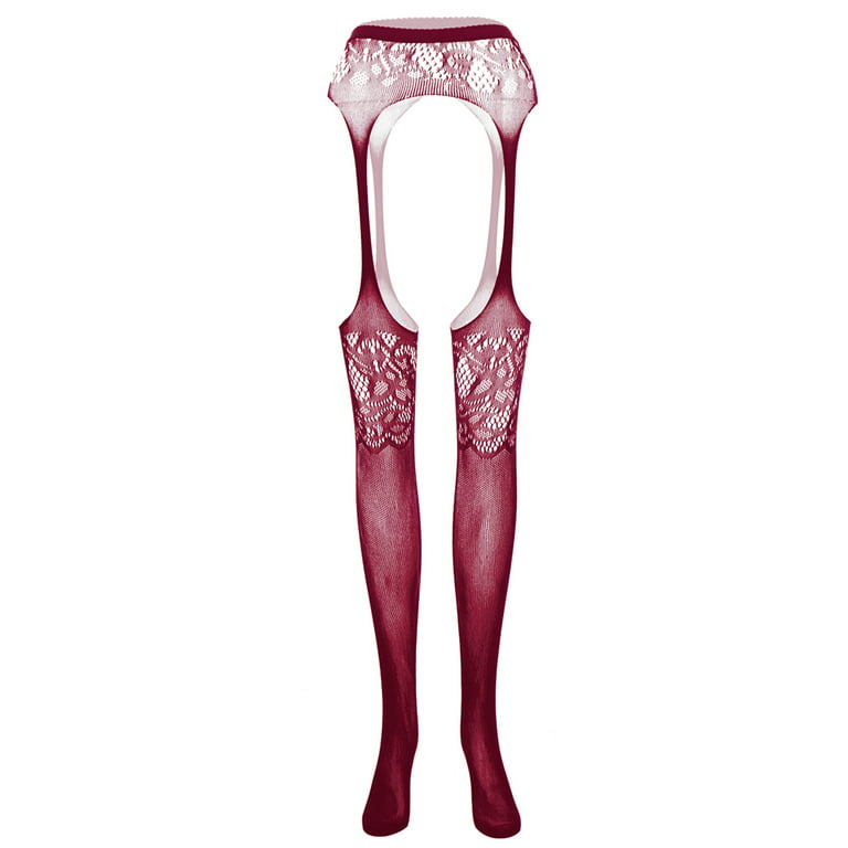 Lingerie For Women Stockings Lace Transparent Stockings Black Tights  Stocking Net Bodysuit Shapewear For Women