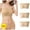 Beige, variant on Avtoify 3PC Women's Elastic Strapless Bra Daily Bra