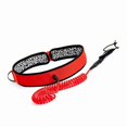 thumbnail image 5 of Surfboard Waist Leash 7mm Thick 10ft Coiled Surf Board Leash SUP Stand Up Paddleboard Leash, 5 of 5