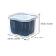 thumbnail image 3 of 4Pcs Fruit Storage Containers for Fridge Divided Washing Baskets Food Containers, 3 of 3