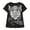 Z1 Black, variant on Women's V-Neck T Shirt with Angel Wings Graphic Print Short Sleeve Casual Slim Fit Top Summer Blouse For Women