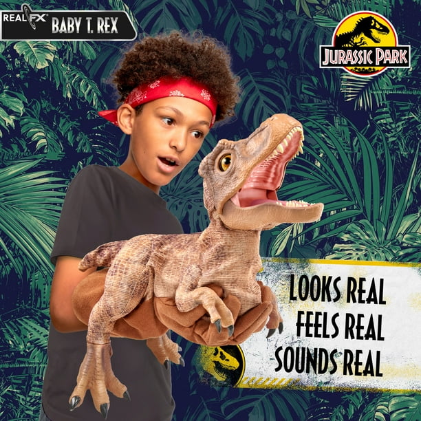 Jurassic World REALFX Baby T-Rex - Realistic Dinosaur Toy